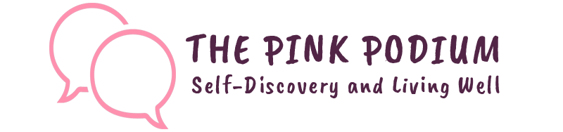 the pink podium logo