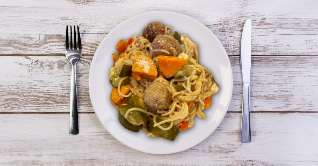 korean meatballs with quinoa